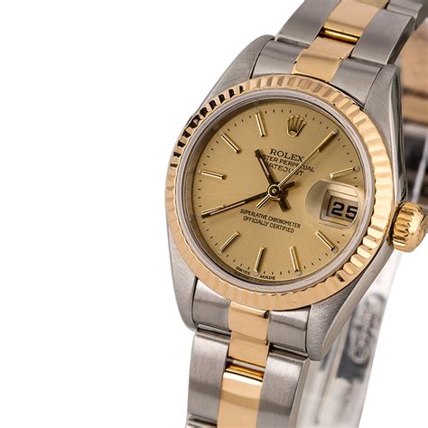 ladies rolex oyster perpetual datejust two tone|cheapest rolex datejust two tone.